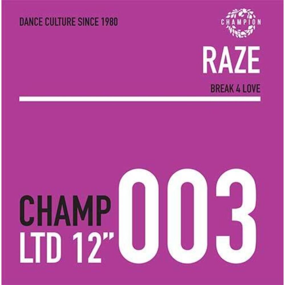 Raze - Break 4 Love  12-INCH SINGLE